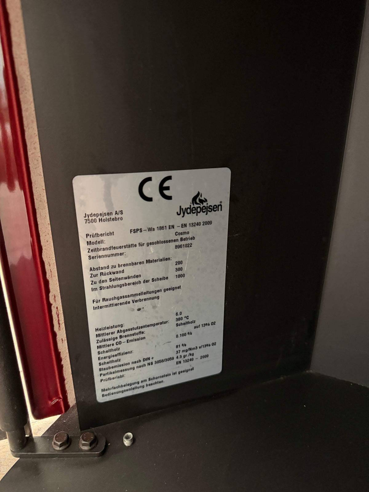 Jydepejsen Cosmo 6kW